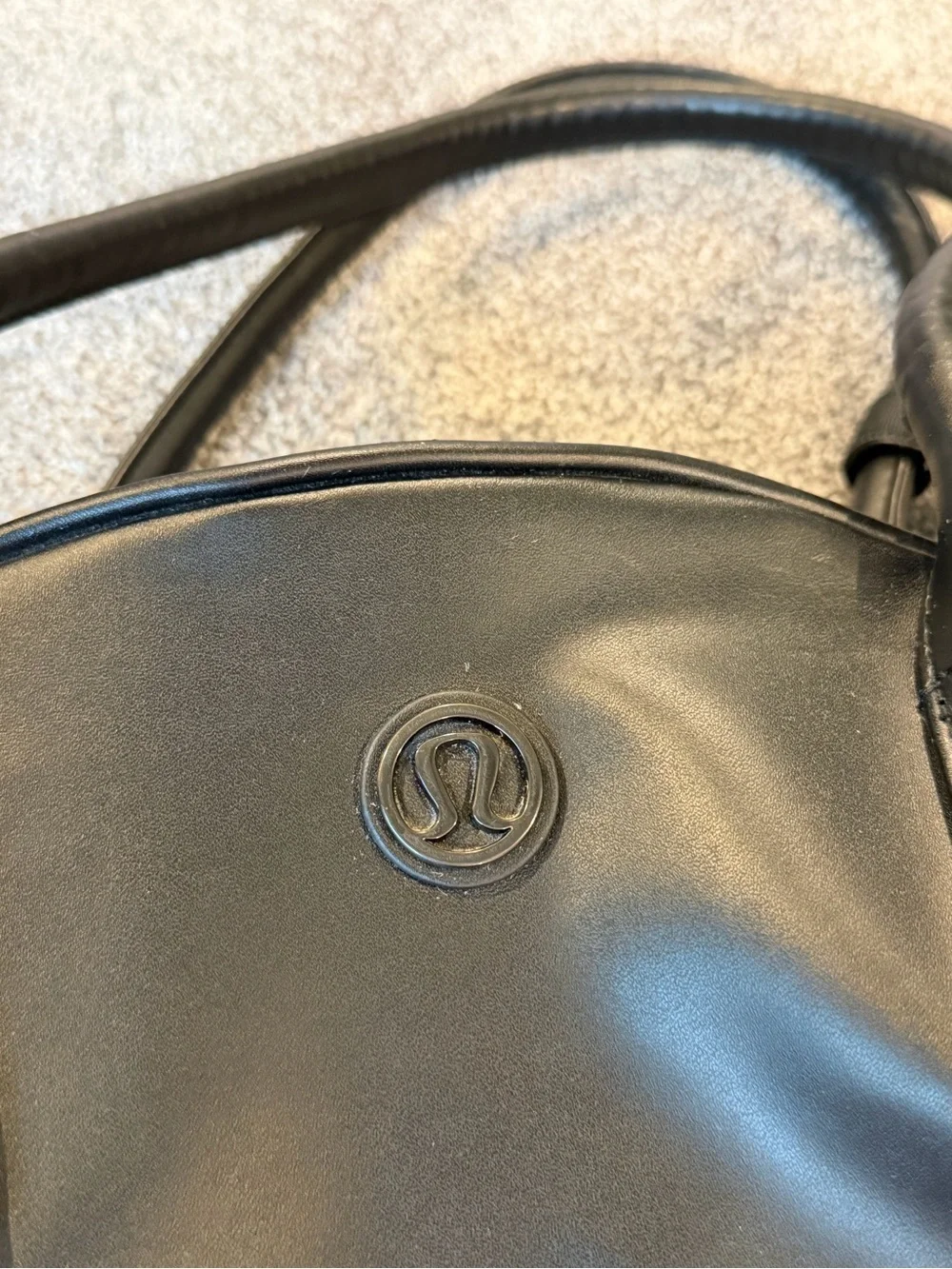 Black Lululemon Gym bag